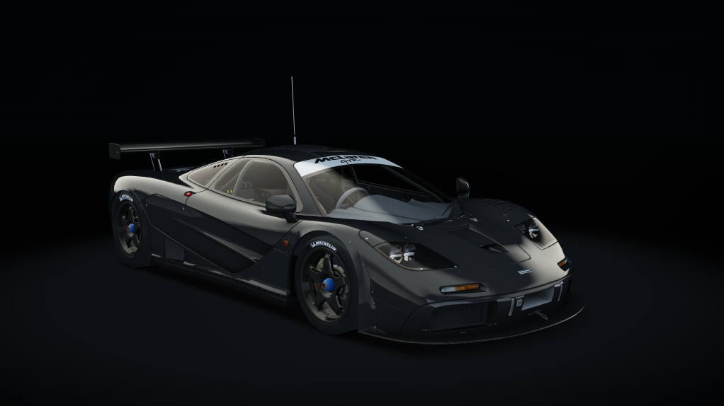 McLaren F1 GTR, skin dark_grey