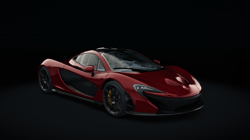 McLaren P1™, skin volcano_red