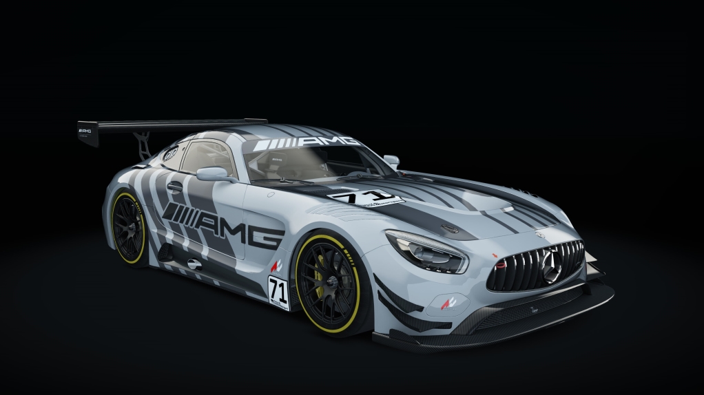 Mercedes-Benz AMG GT3, skin racing_71
