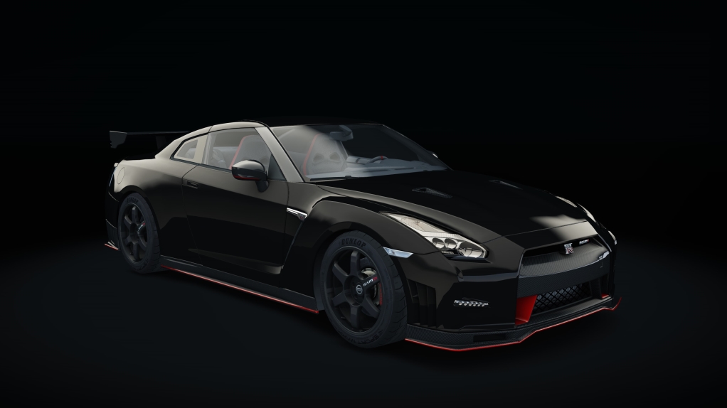 Nissan GT-R NISMO, skin jet_black