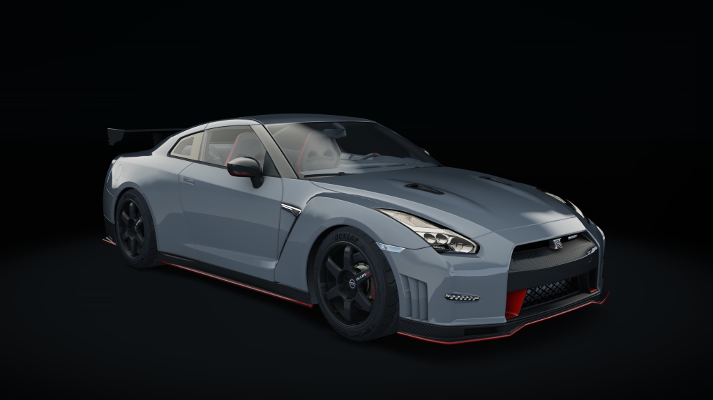 Nissan GT-R NISMO, skin super_silver