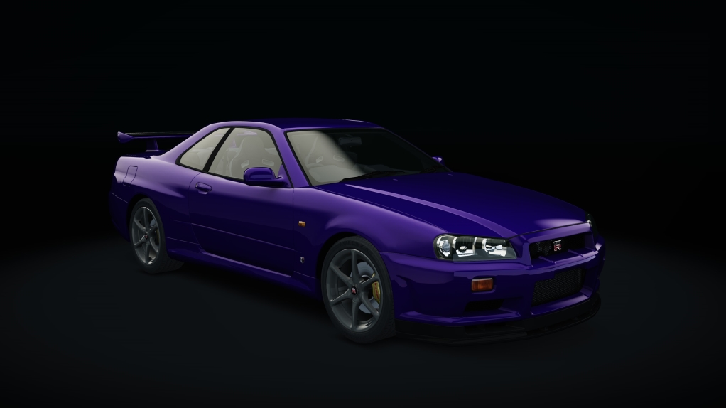 Nissan Skyline GTR R34 V-Spec, skin 07_midnight_purple_ii