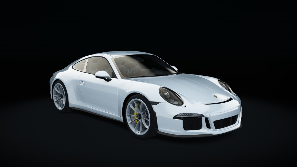 Porsche 911 R, skin 02_white