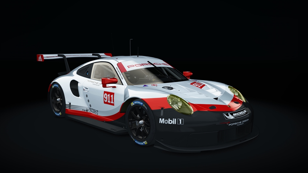 Porsche 911 RSR 2017, skin 01_racing_911
