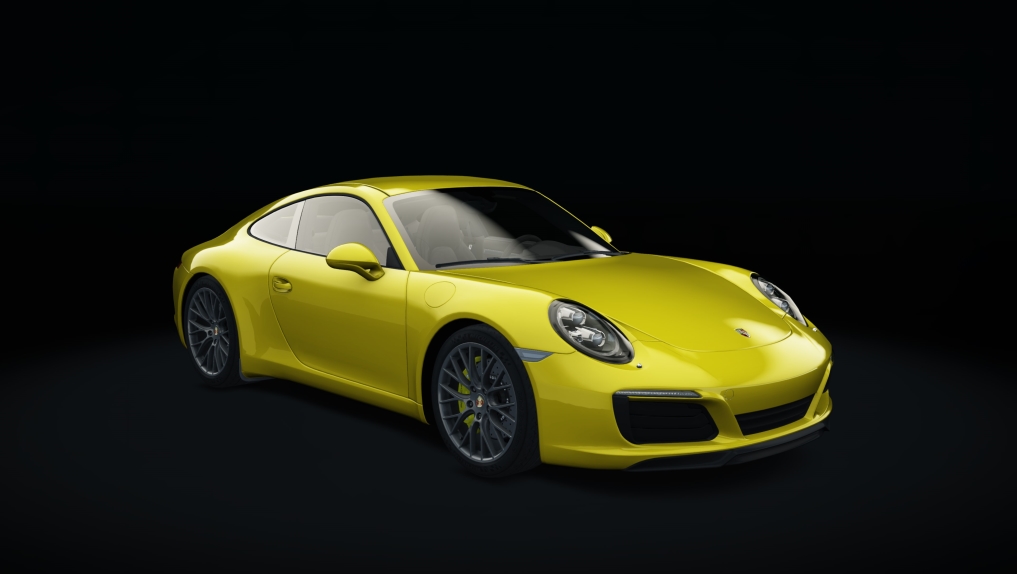 Porsche 911 Carrera S, skin 04_racing_yellow