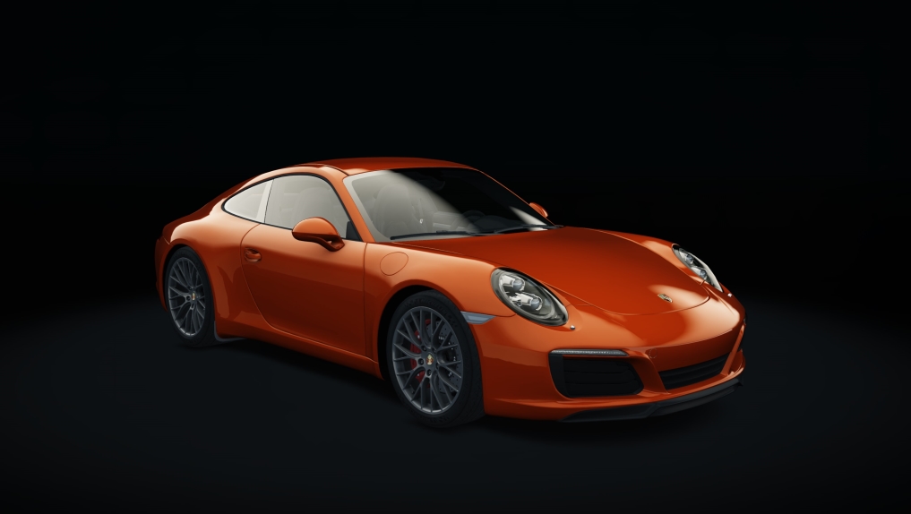 Porsche 911 Carrera S, skin 06_lava_orange