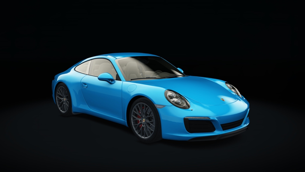 Porsche 911 Carrera S, skin 07_miami_blue