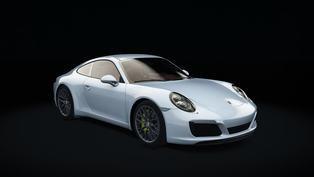 Porsche 911 Carrera S, skin 08_carrara_white_metallic