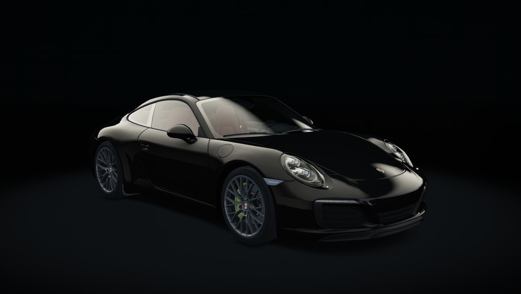 Porsche 911 Carrera S, skin 09_jet_black_metallic