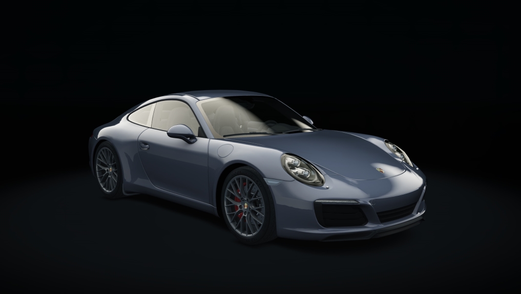 Porsche 911 Carrera S, skin 14_gt_silver_metallic