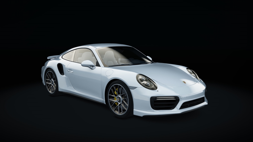 Porsche 911 Turbo S, skin 02_white