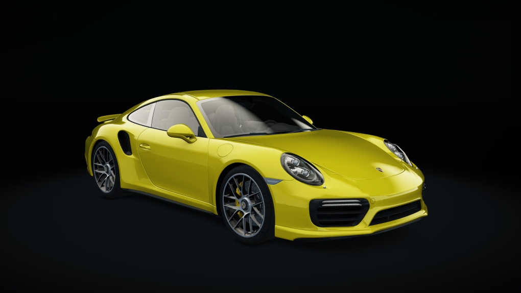 Porsche 911 Turbo S, skin 04_racing_yellow