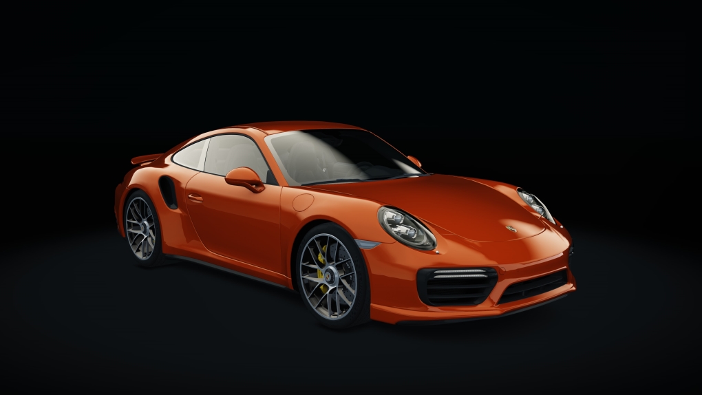 Porsche 911 Turbo S, skin 06_lava_orange