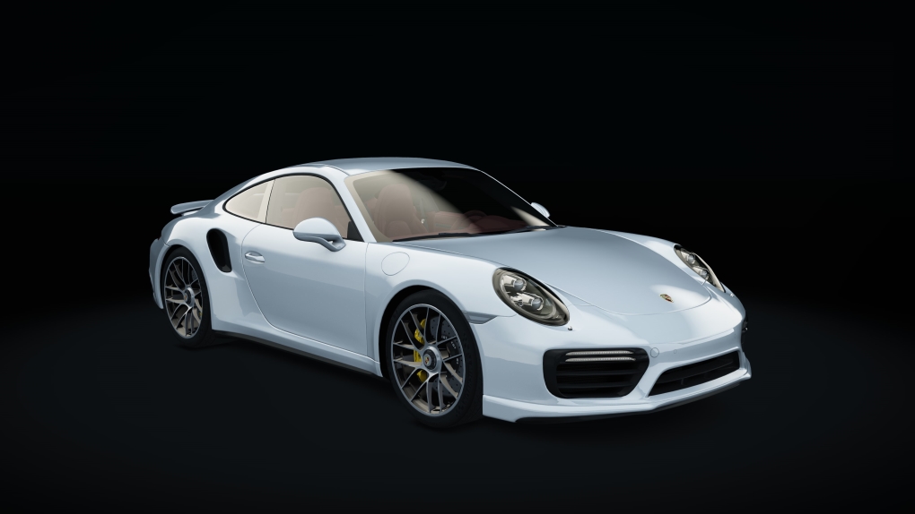 Porsche 911 Turbo S, skin 08_carrara_white_metallic