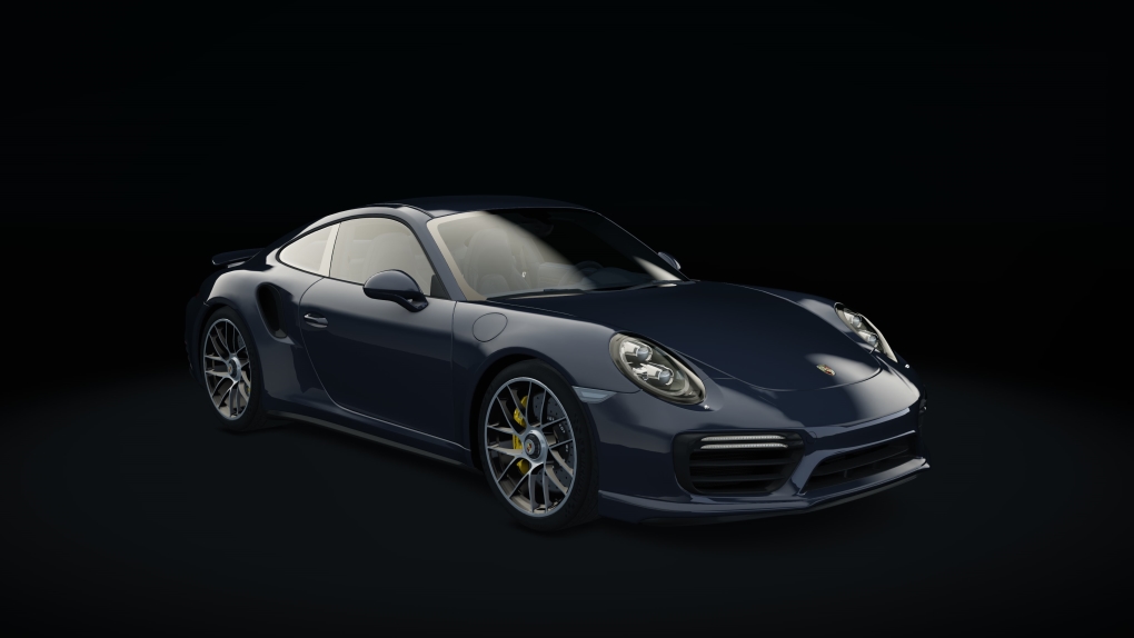 Porsche 911 Turbo S, skin 10_graphite_blue_metallic