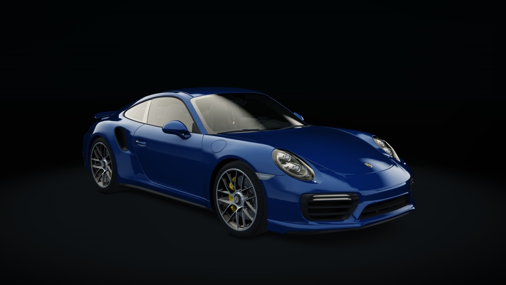 Porsche 911 Turbo S, skin 12_sapphire_blue_metallic