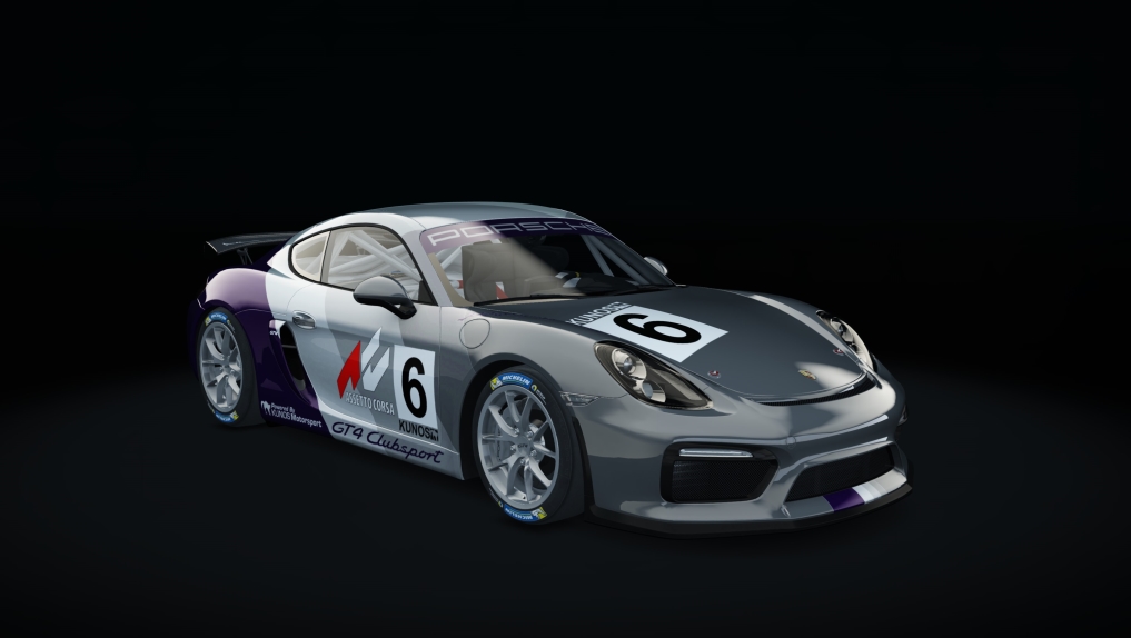 Porsche Cayman GT4 Clubsport, skin 06_cup_06