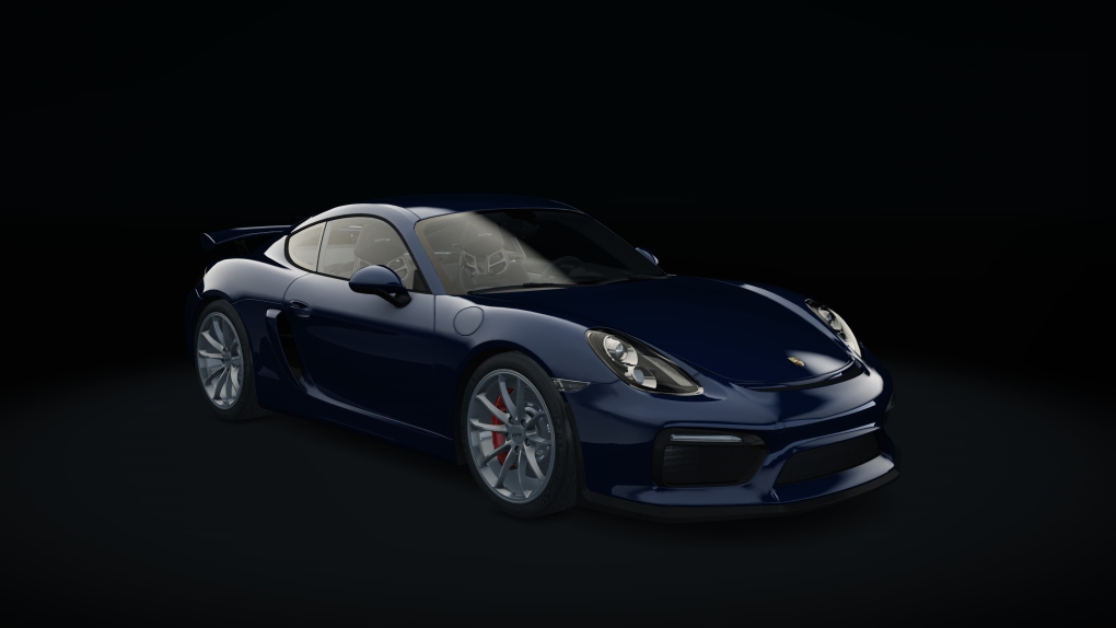 Porsche Cayman GT4, skin 11_dark_blue_metallic