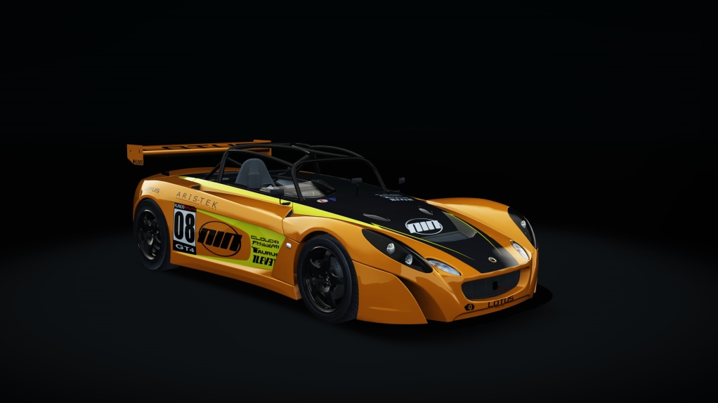 Lotus 2-Eleven GT4, skin Atech_Orange_08