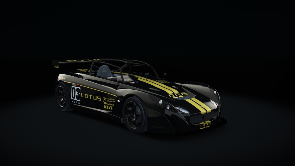 Lotus 2-Eleven GT4, skin Lotus_Black_03