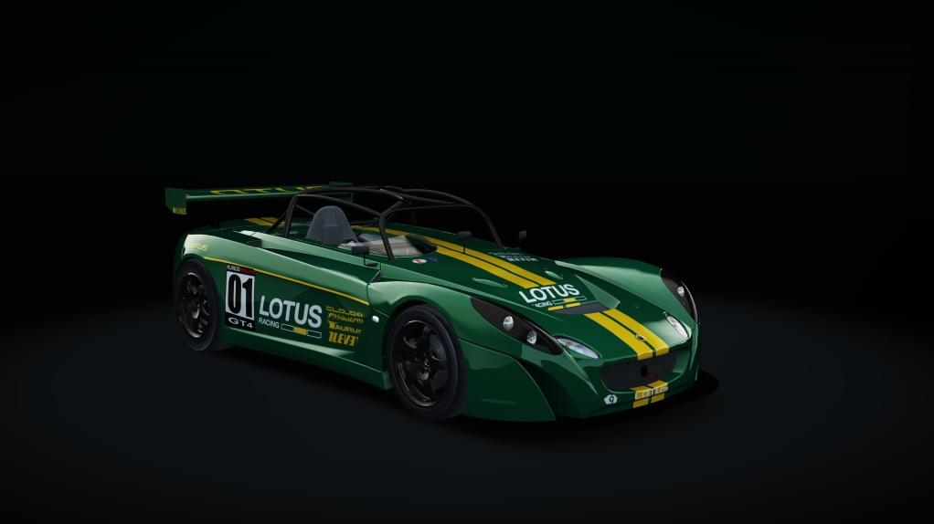 Lotus 2-Eleven GT4, skin Lotus_Green_01