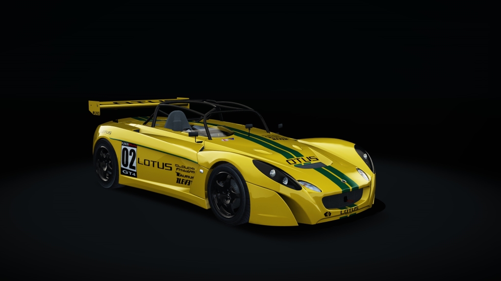 Lotus 2-Eleven GT4, skin Lotus_Yellow_02