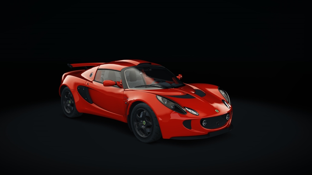Lotus Exige 240R, skin red