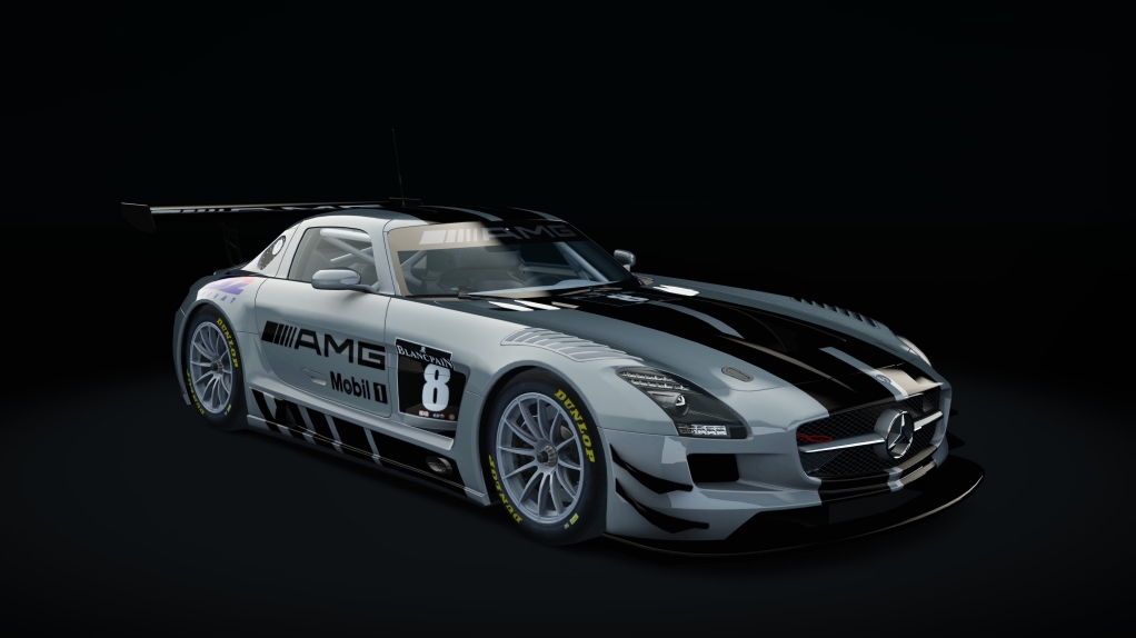 Mercedes SLS AMG GT3, skin 0_AMG