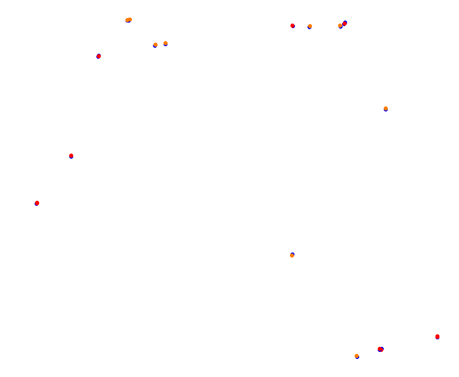 Silverstone - National collisions